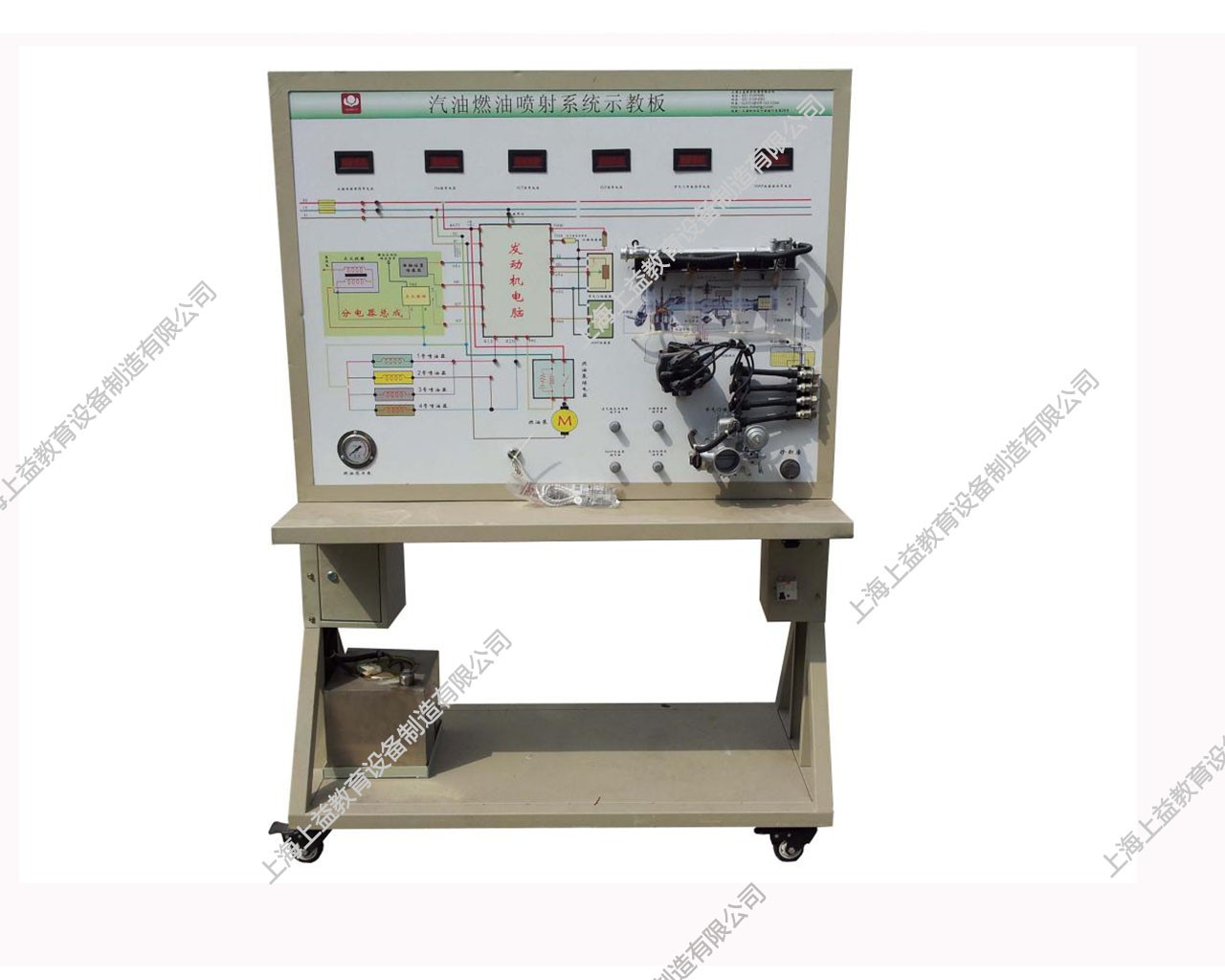 汽油發(fā)動機(jī)電子燃油噴射系統(tǒng)示教板（豐田5A）