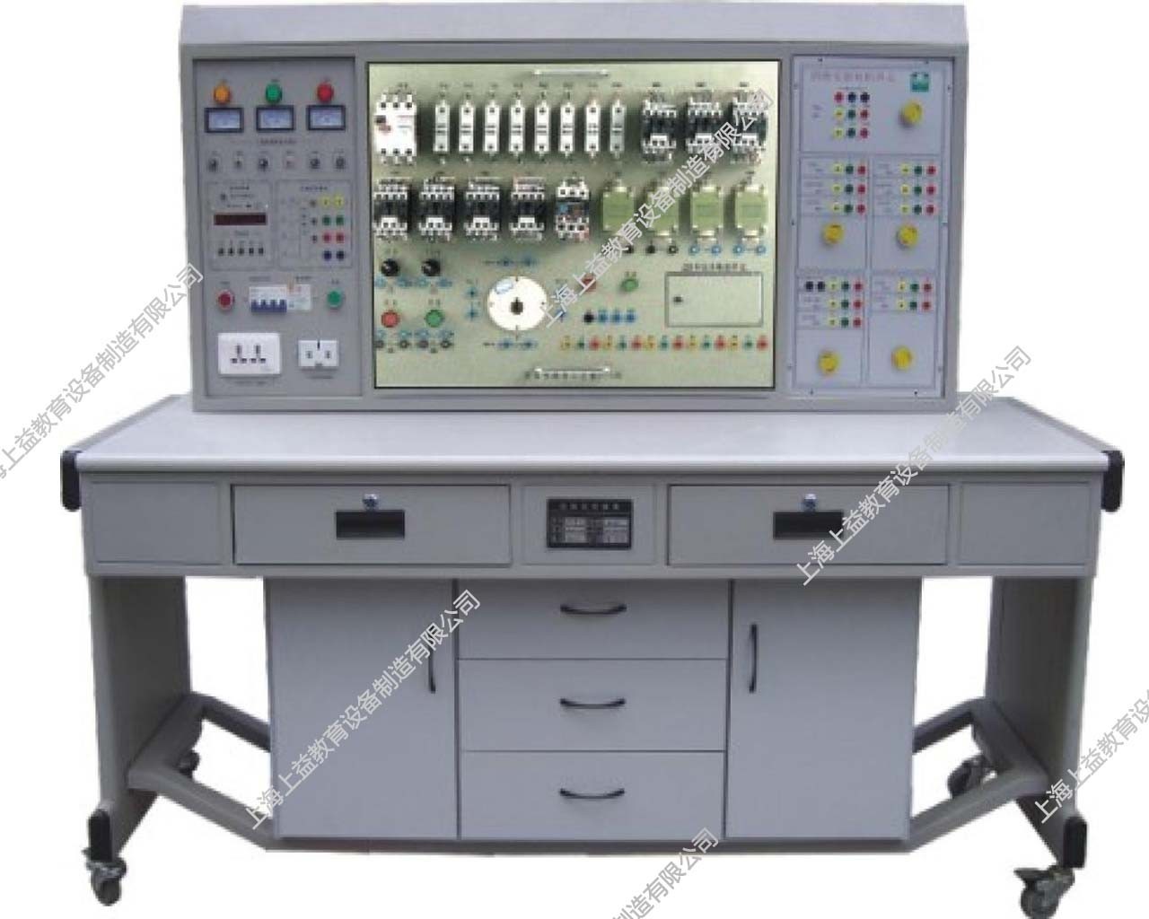 JD-SHY-01無線遙控智能型綜合機(jī)床電氣電路實訓(xùn)考核鑒定裝置